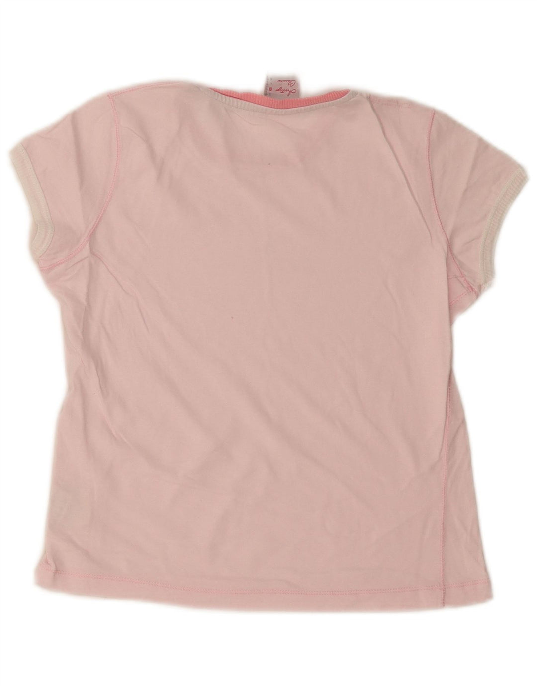 Champion Womens Heritage Classics Graphic T-Shirt Top UK 12 Medium Pink