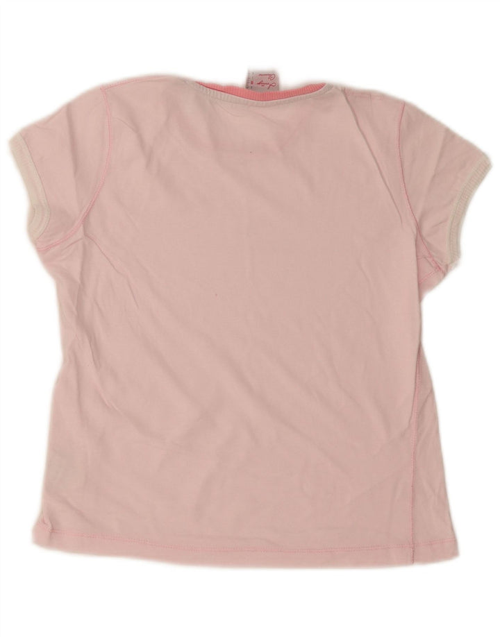 Champion Womens Heritage Classics Graphic T-Shirt Top UK 12 Medium Pink