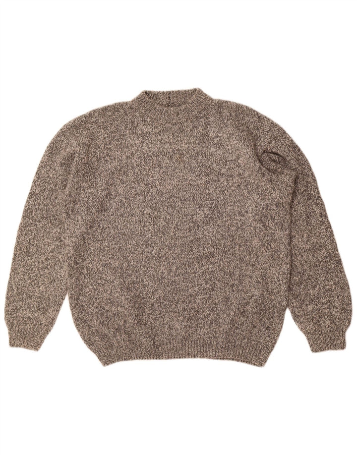 Vintage Mens Crew Neck Jumper Sweater XL Grey
