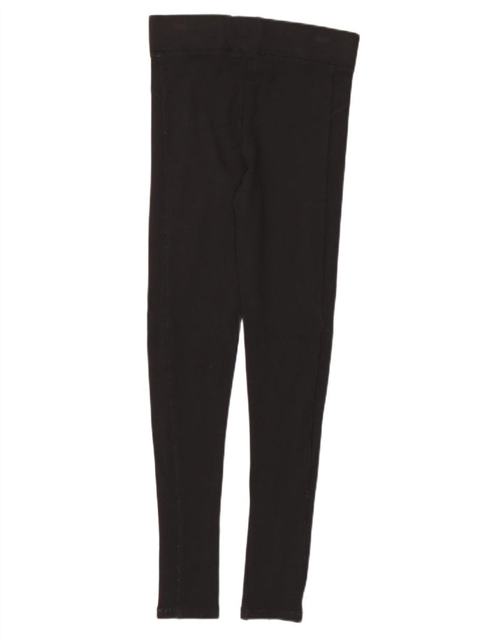 Topshop Womens Leggings UK 8 Small Black