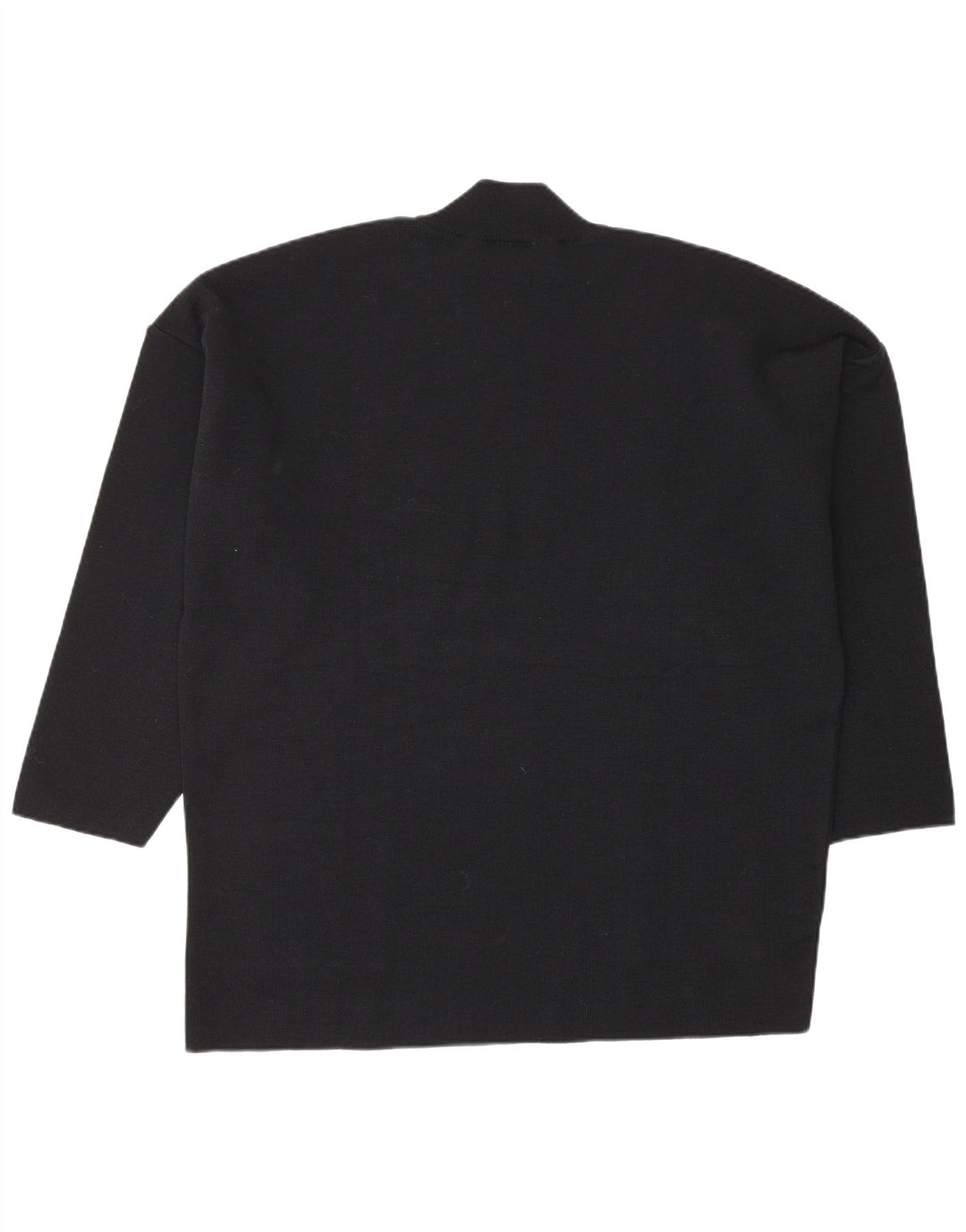 Arnaud & Thierry Gillier Womens Turtle Neck Jumper Sweater UK 14 Medium Bla
