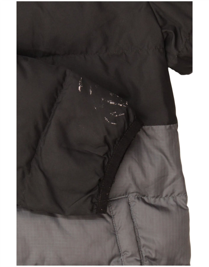 Under Armour Boys Graphic Padded Jacket 10-11 Years Black Colourblock