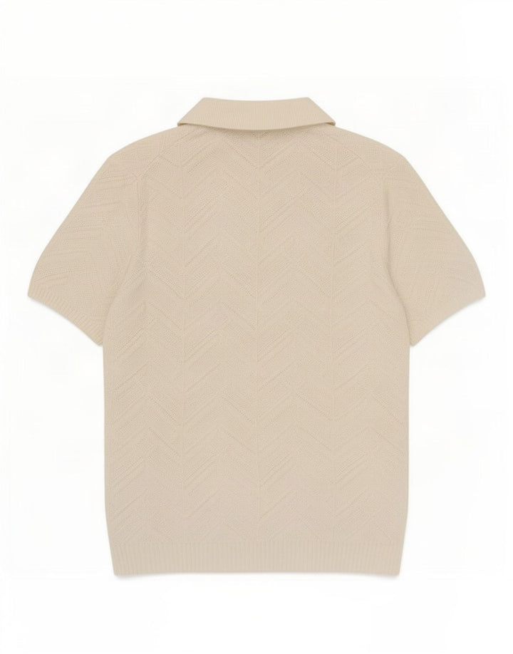 Marks & Spencer Mens Polo Shirt Medium White Cotton