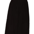 ZARA Womens Pleated Maxi Skirt Medium W28  Black