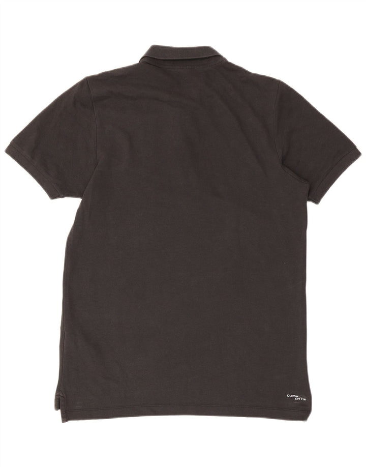 Adidas Mens Clima 365 Polo Shirt Medium Black Cotton
