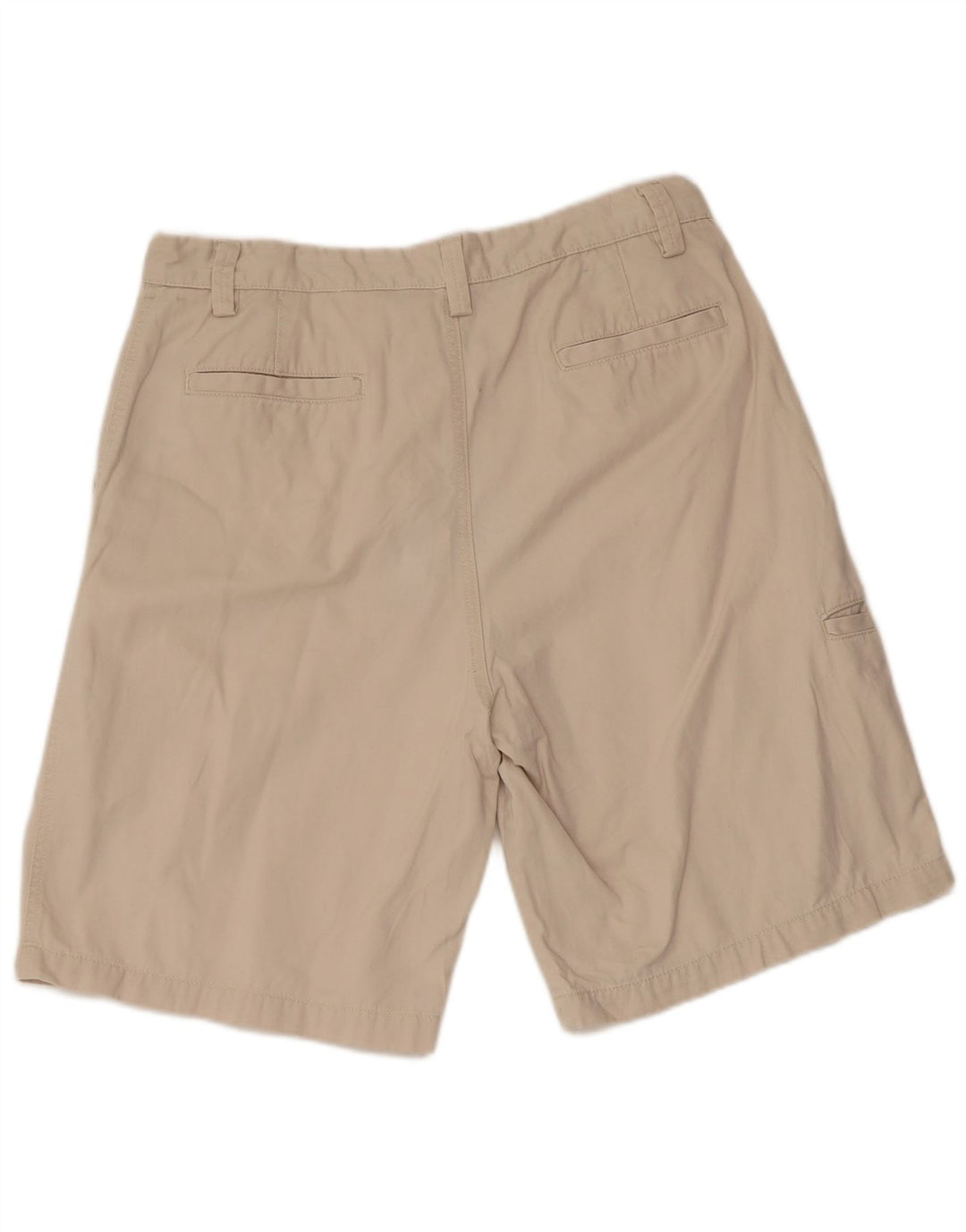 Dockers Mens Cargo Shorts W34 Large Beige Cotton