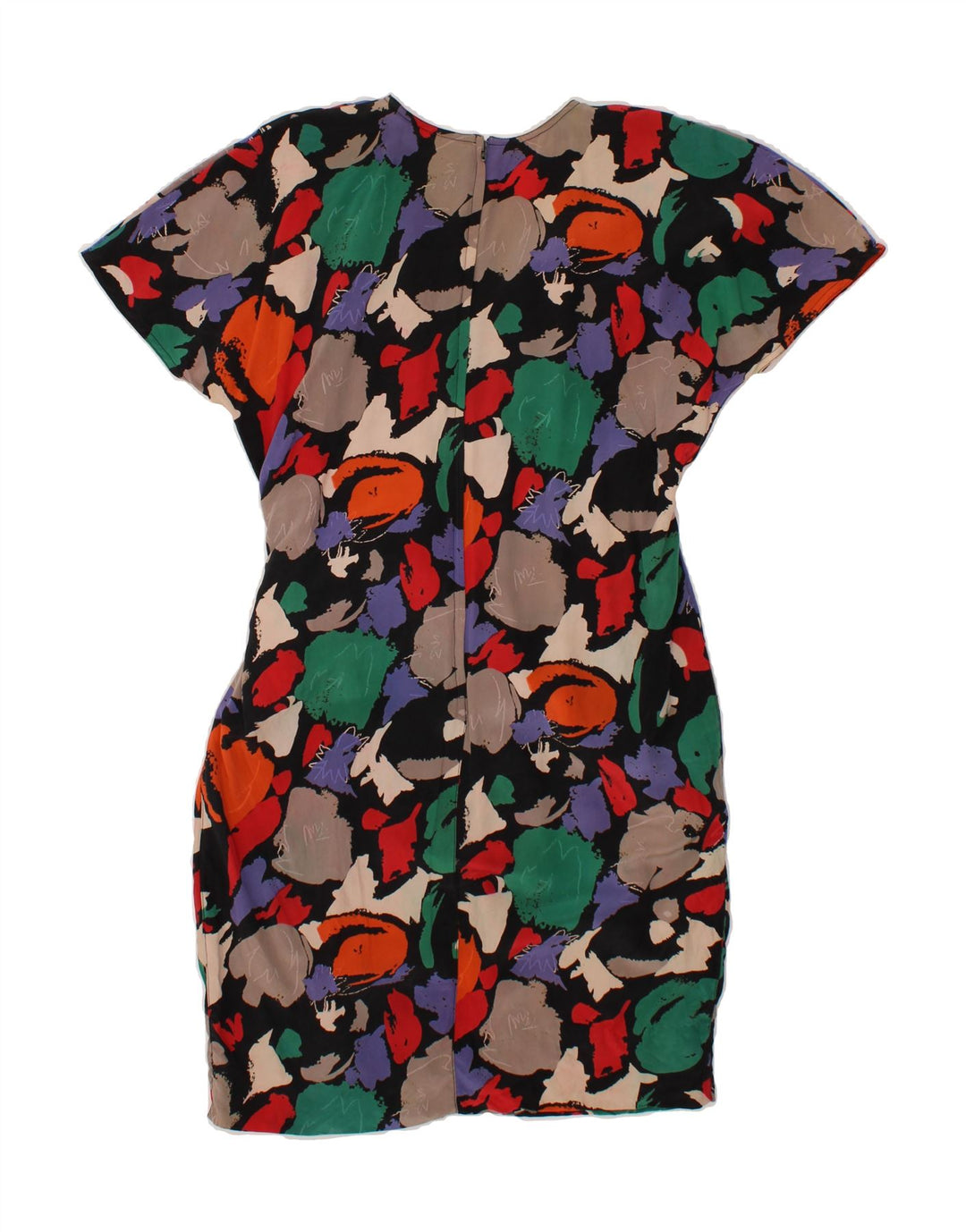 GIANNI LO GIUDICE Womens Sheath Dress IT 48 XL Multicoloured Spotted Vintage Gianni Lo Giudice and Second-Hand Gianni Lo Giudice from Messina Hembry 
