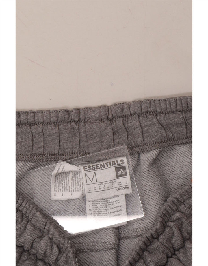 ADIDAS Mens Climalite Graphic Sport Shorts Medium  Grey Colourblock Cotton Vintage Adidas and Second-Hand Adidas from Messina Hembry 