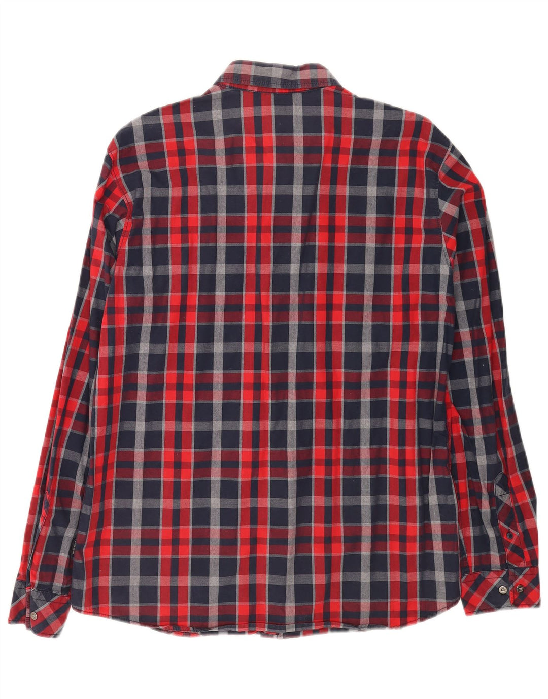 Jack & Jones Mens Shirt XL Multicoloured Check Cotton