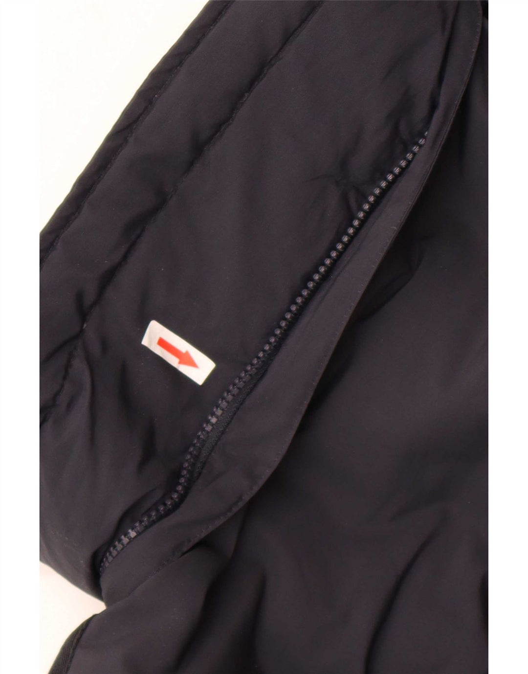 Canadiens Mens Padded Jacket UK 42 XL Navy Blue Cotton