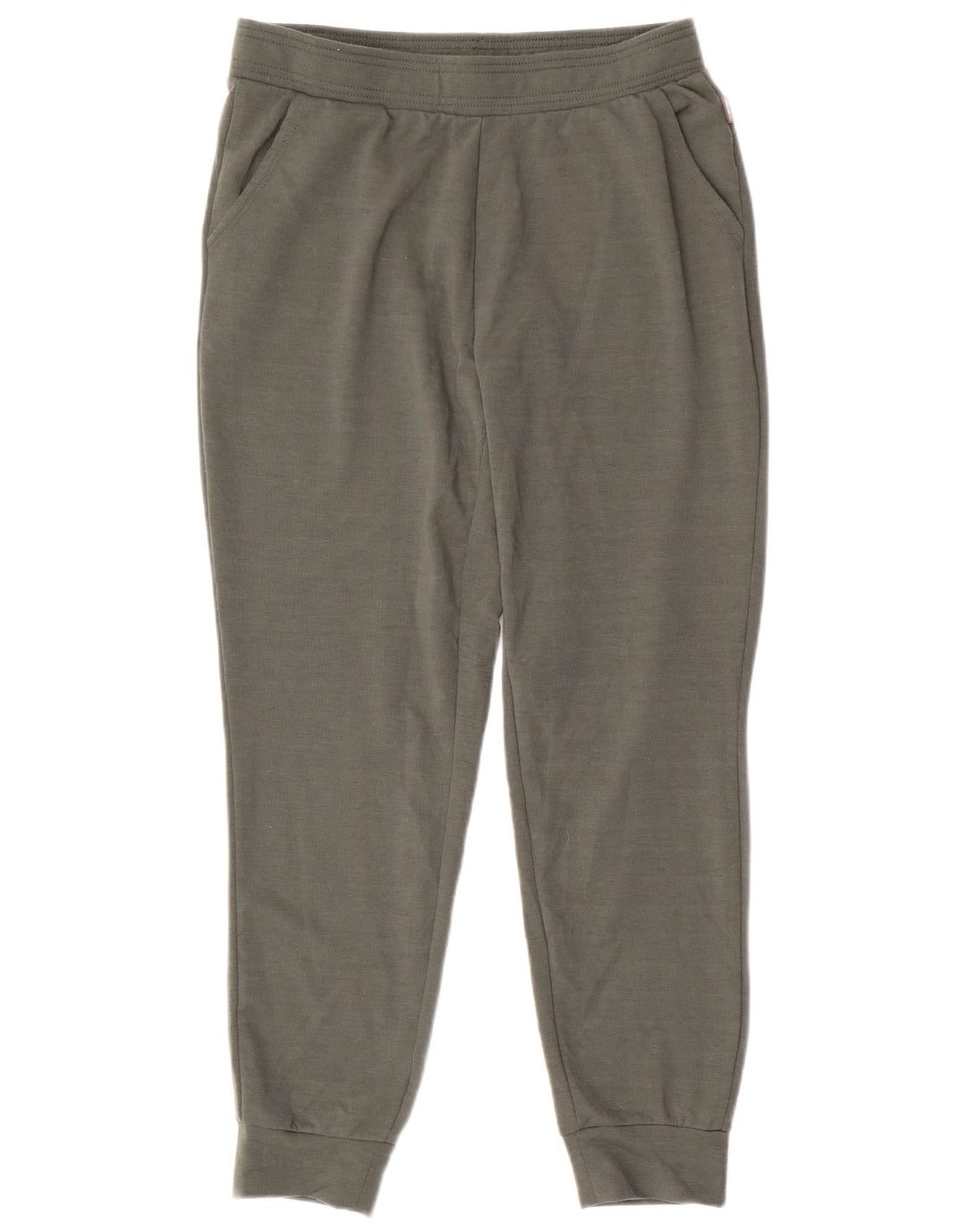 EDDIE BAUER Womens Tracksuit Trousers Joggers UK 10 Small Khaki Polyester