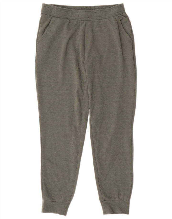 EDDIE BAUER Womens Tracksuit Trousers Joggers UK 10 Small Khaki Polyester