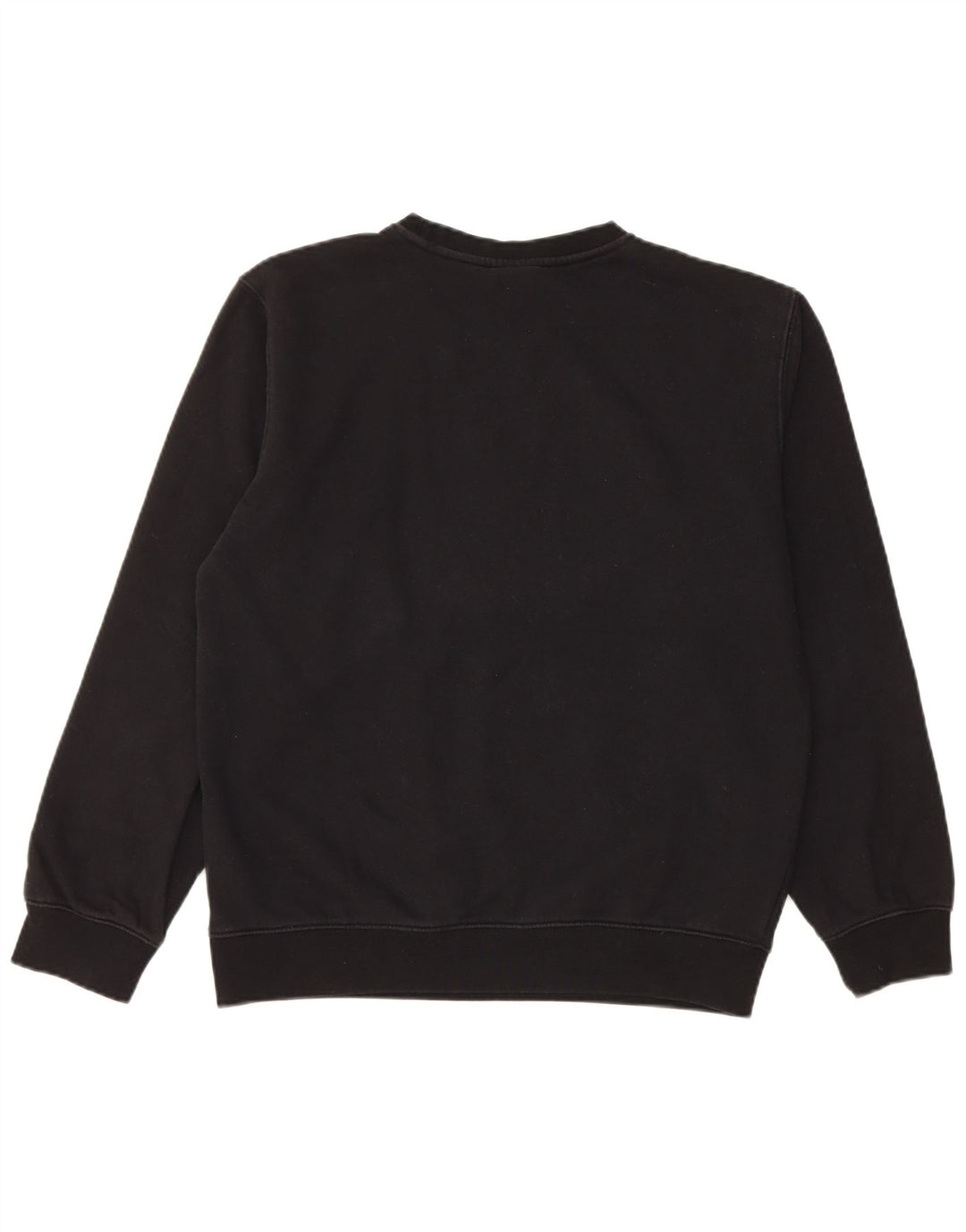 Champion Womens Sweatshirt Jumper UK 12 Medium Black Cotton