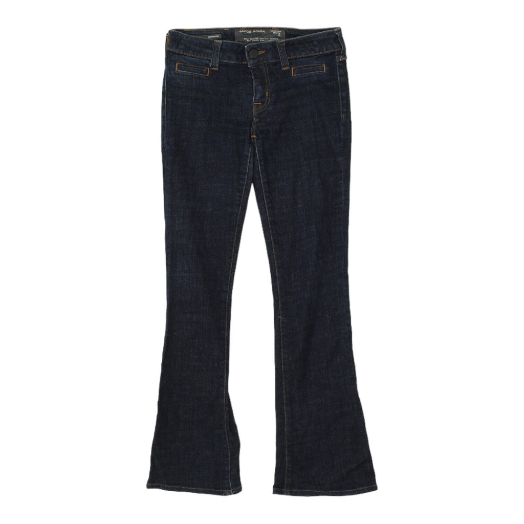 Jacob Cohen Womens Blue Low Rise Flared Jeans | Vintage High End Designer Denim Vintage Messina Hembry and Second-Hand Messina Hembry from Messina Hembry 