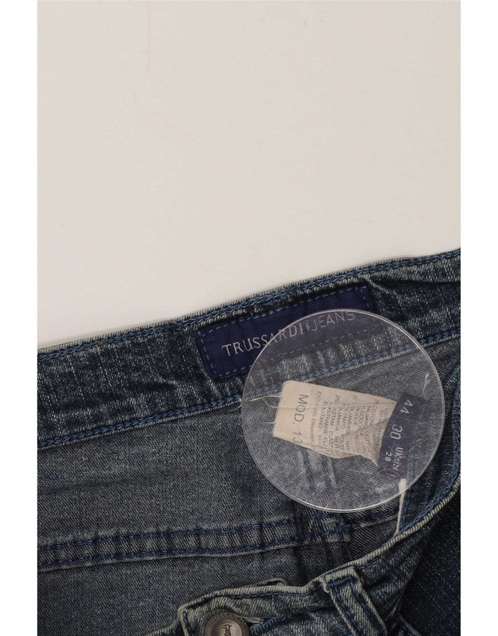 Trussardi Womens Straight Jeans W28 L32 Blue