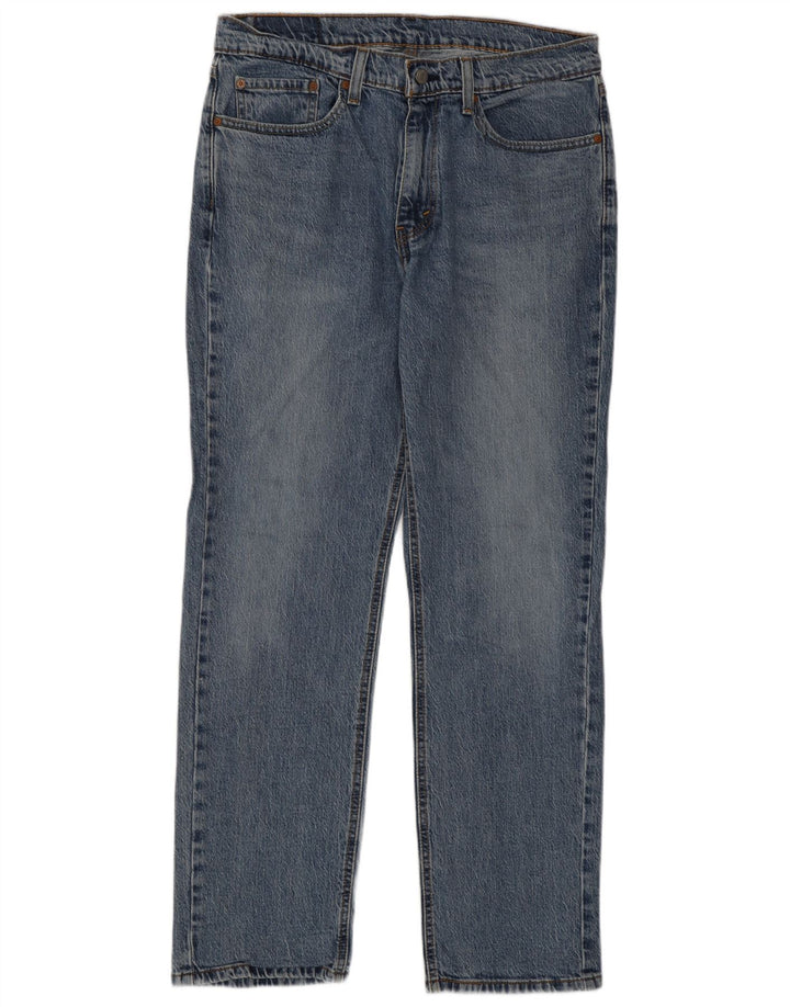 Levi's Mens 541 Straight Jeans W34 L32 Blue Cotton