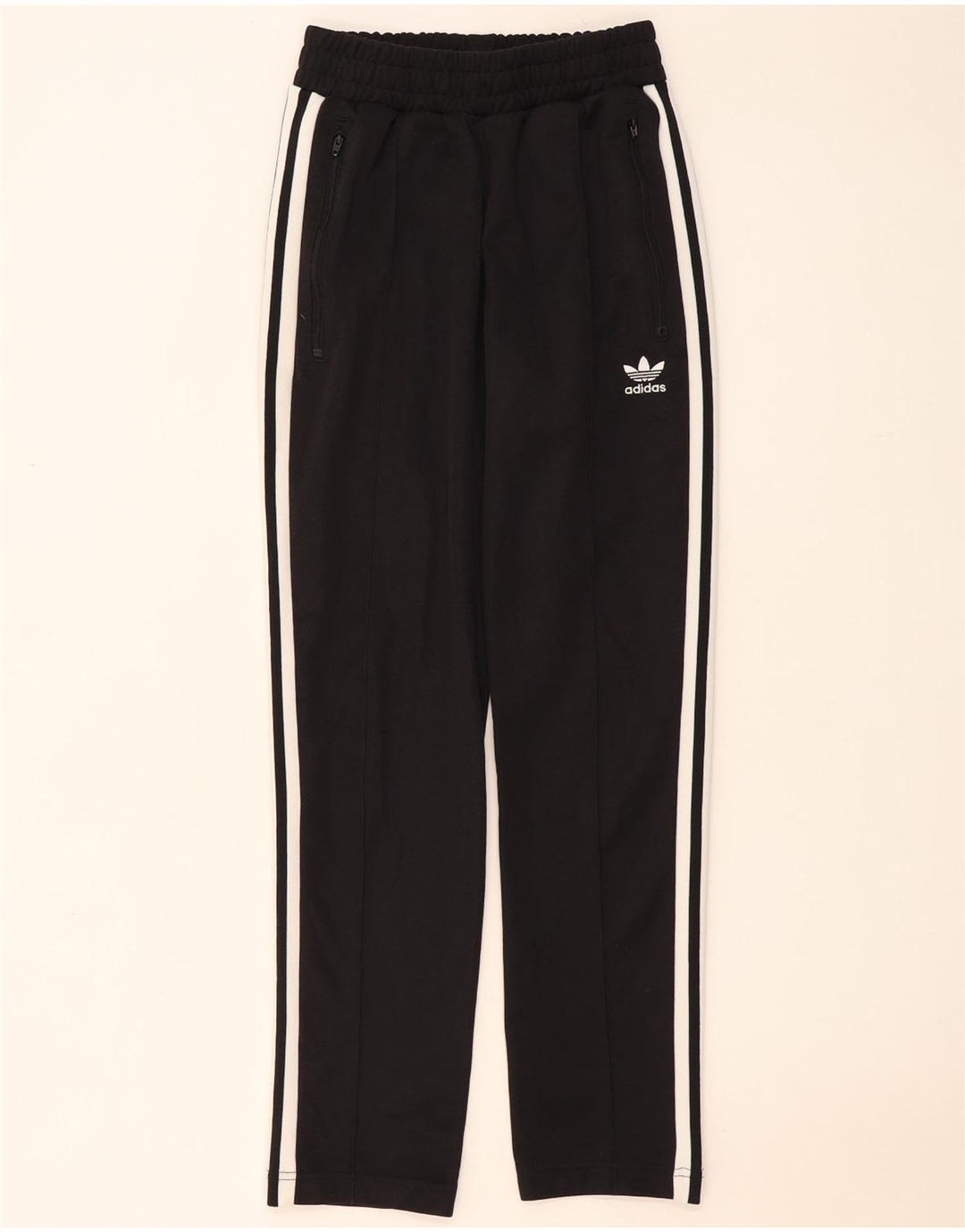 Adidas Mens Tracksuit Trousers Small Black Cotton