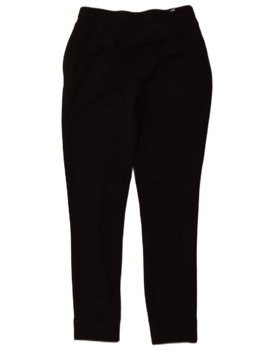 PUMA Mens Tracksuit Trousers Small  Black Cotton