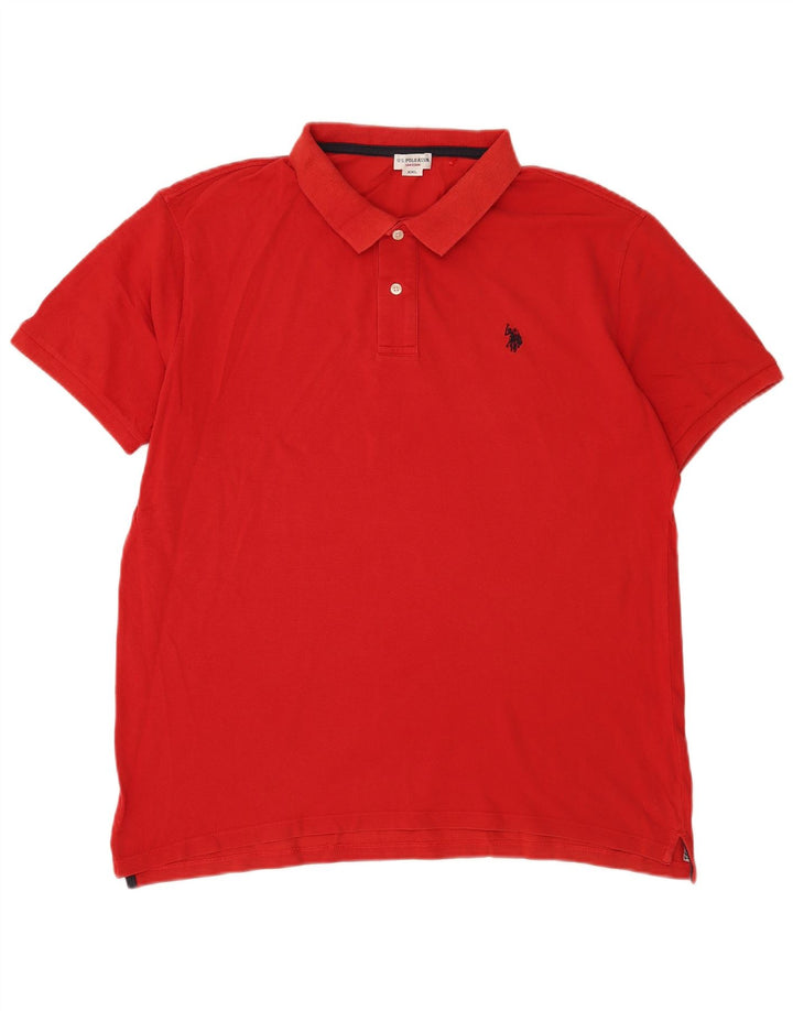 U.S. Polo Assn. Mens Polo Shirt 2XL Red