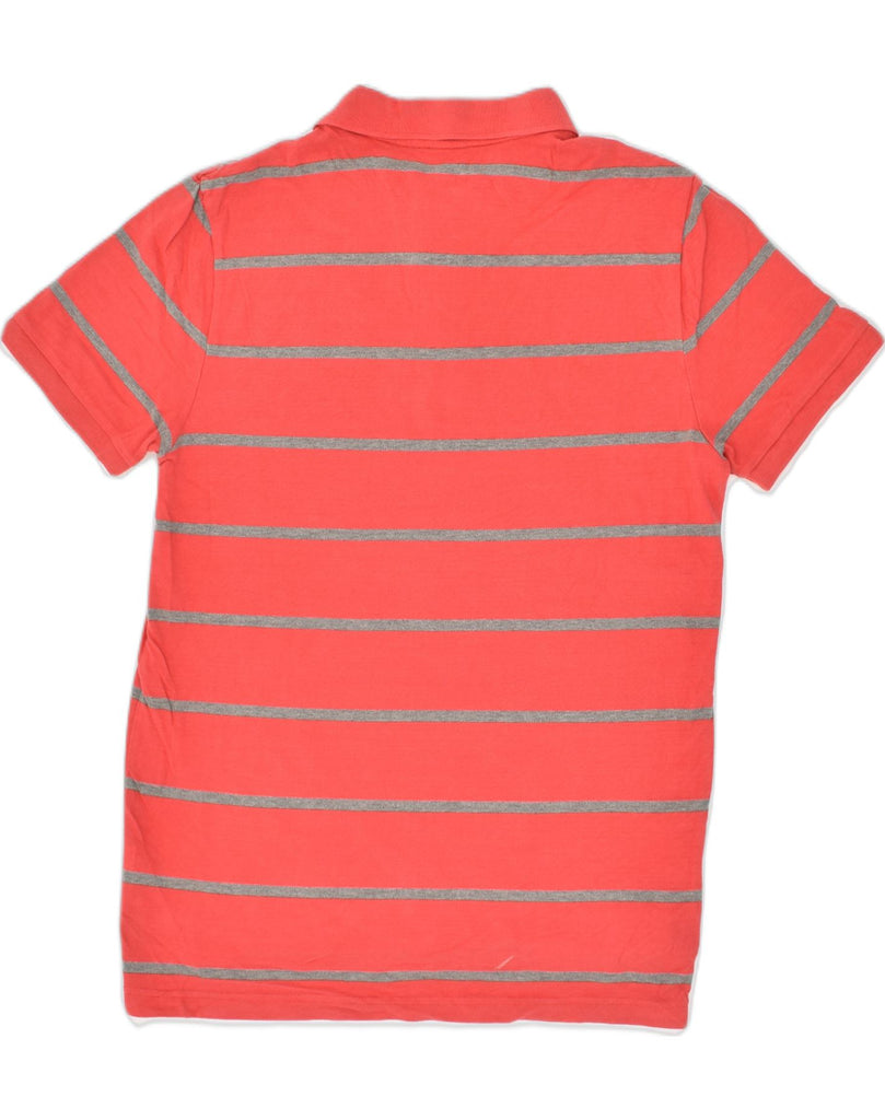 GAP Mens Polo Shirt Large Red Striped Cotton | Vintage Gap | Thrift | Second-Hand Gap | Used Clothing | Messina Hembry 