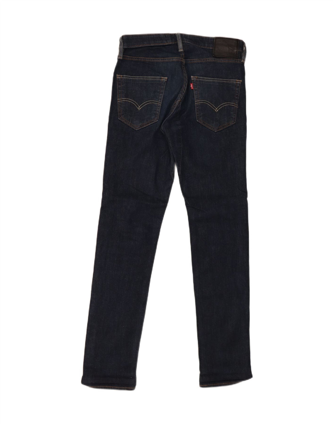 LEVI'S Mens Skinny Jeans W32 L32 Navy Blue Cotton