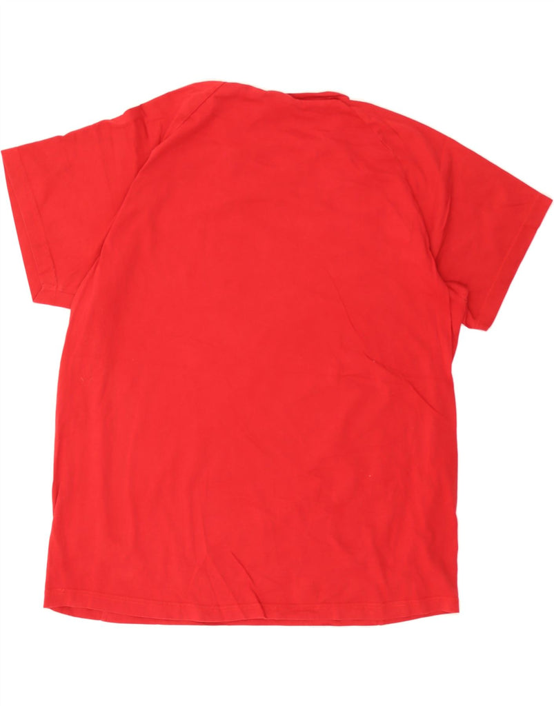 PUMA Mens Graphic T-Shirt Top 2XL Red Cotton Vintage Puma and Second-Hand Puma from Messina Hembry 