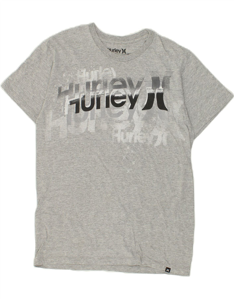 HURLEY Mens Graphic T-Shirt Top Small Grey Cotton | Vintage Hurley | Thrift | Second-Hand Hurley | Used Clothing | Messina Hembry 