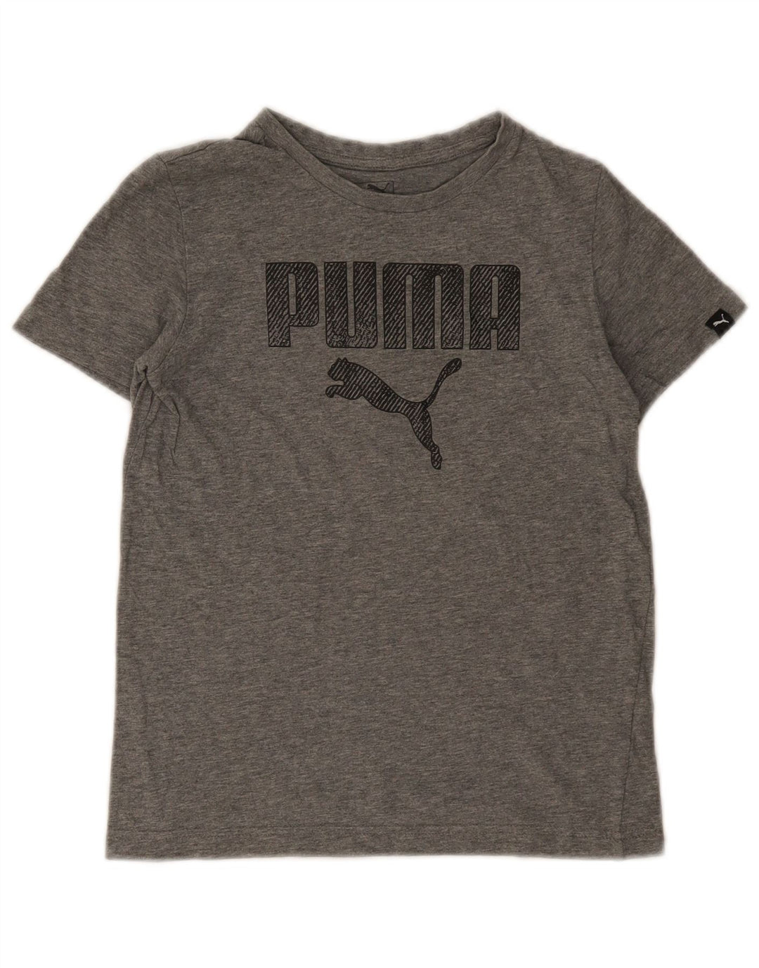 Puma Boys Graphic T-Shirt Top 11-12 Years Grey