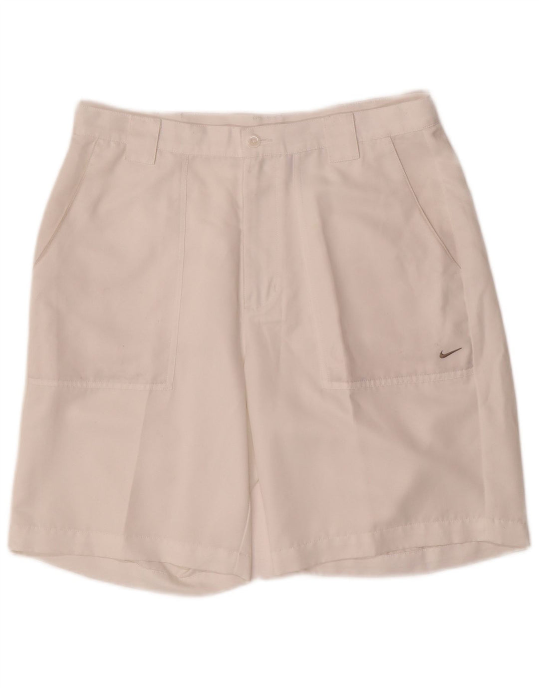 Nike Mens Chino Shorts  W34 Large White Polyester
