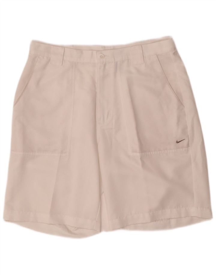 Nike Mens Chino Shorts  W34 Large White Polyester