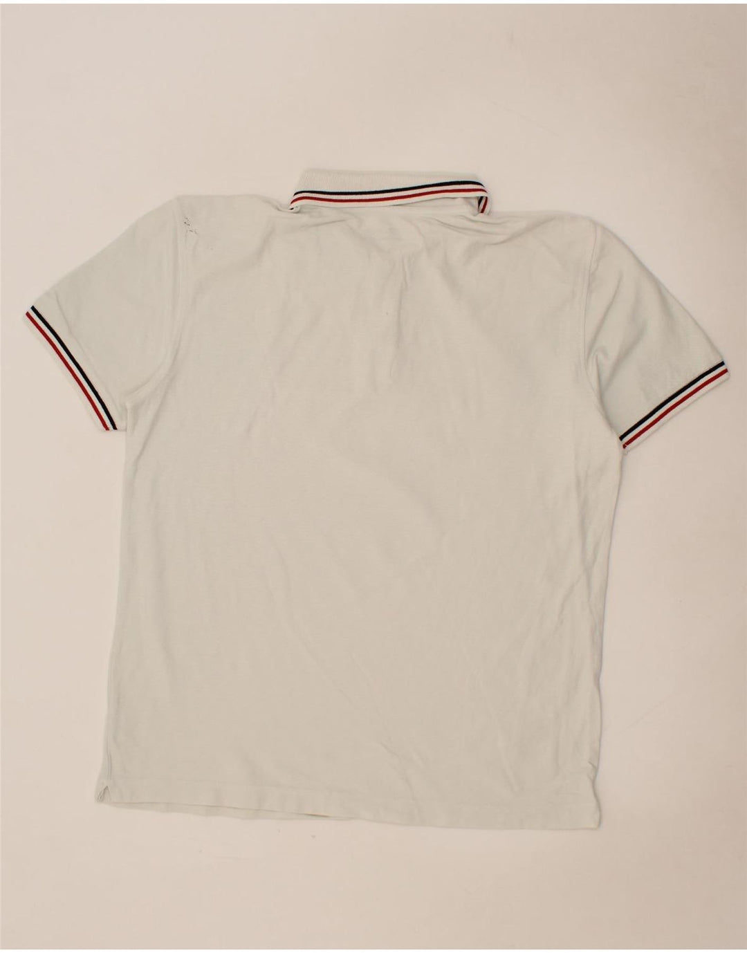 LOTTO Mens Polo Shirt Large White Cotton Vintage Lotto and Second-Hand Lotto from Messina Hembry 