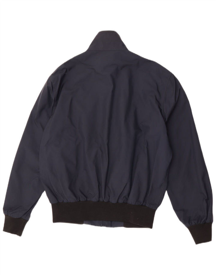 Refrigiwear Mens Rain Jacket IT 48 Medium Navy Blue Colourblock Nylon