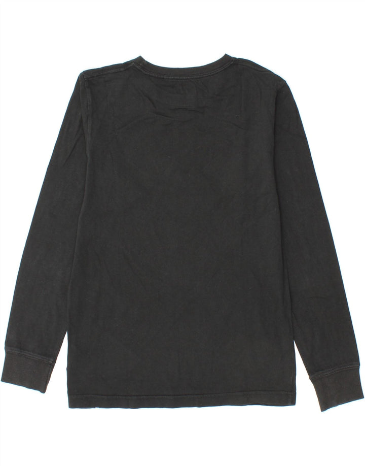 LEVI'S Boys Graphic Top Long Sleeve 13-14 Years Black Cotton Vintage Levi's and Second-Hand Levi's from Messina Hembry 