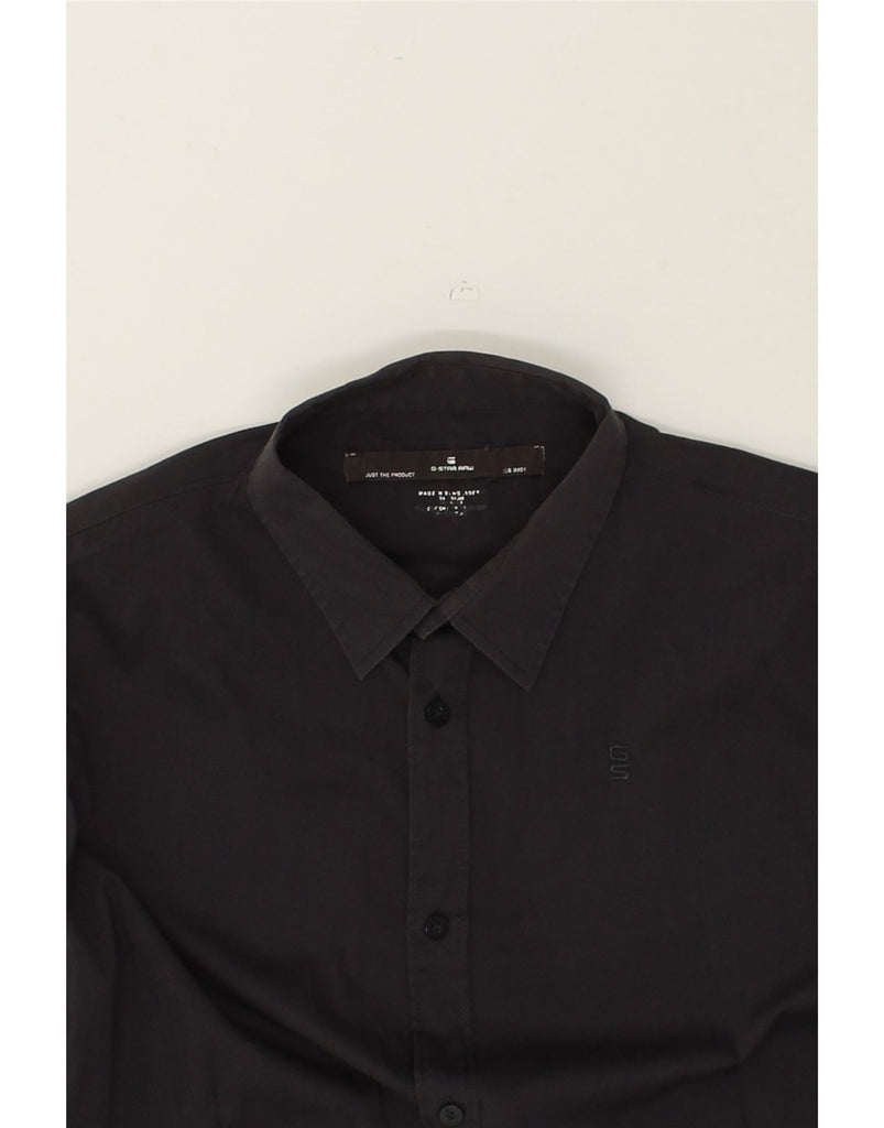 G-STAR Mens Shirt Medium Black | Vintage G-Star | Thrift | Second-Hand G-Star | Used Clothing | Messina Hembry 