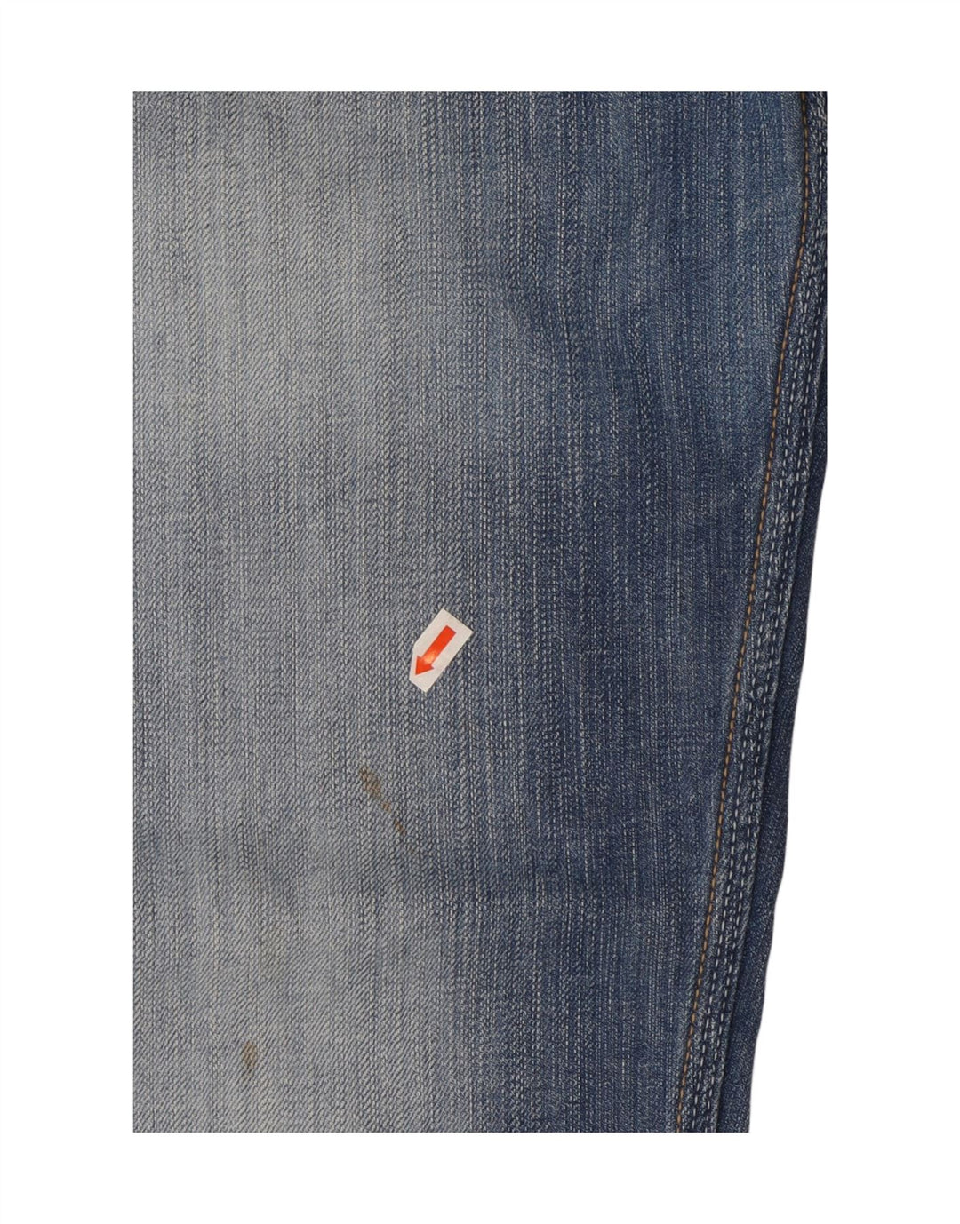 Guess Mens Straight Jeans W32 L29 Blue Cotton