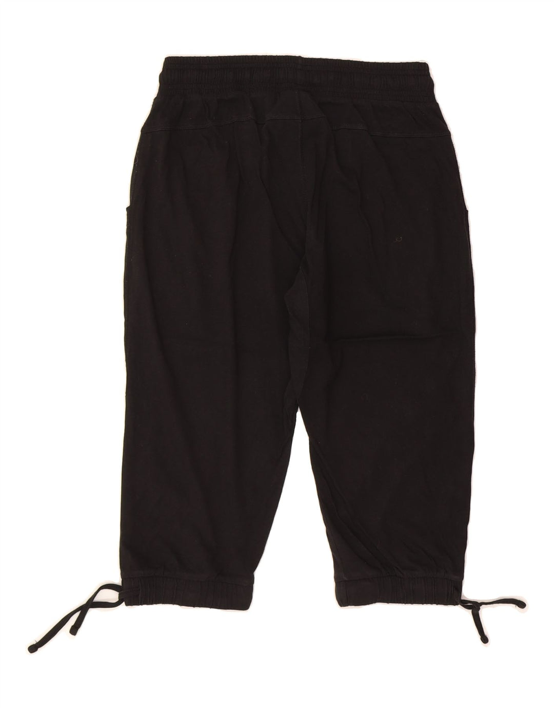 CHAMPION Womens Bermuda Sport Shorts UK 12 Medium  Black Cotton Vintage Champion and Second-Hand Champion from Messina Hembry 