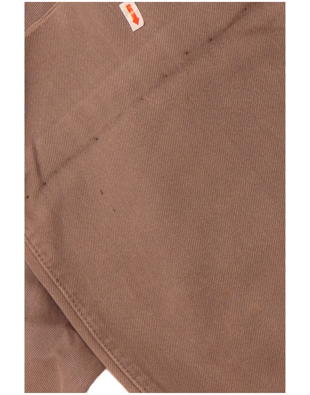 Levi's Mens 501 Straight Cropped Trousers W42 L27 Brown Cotton