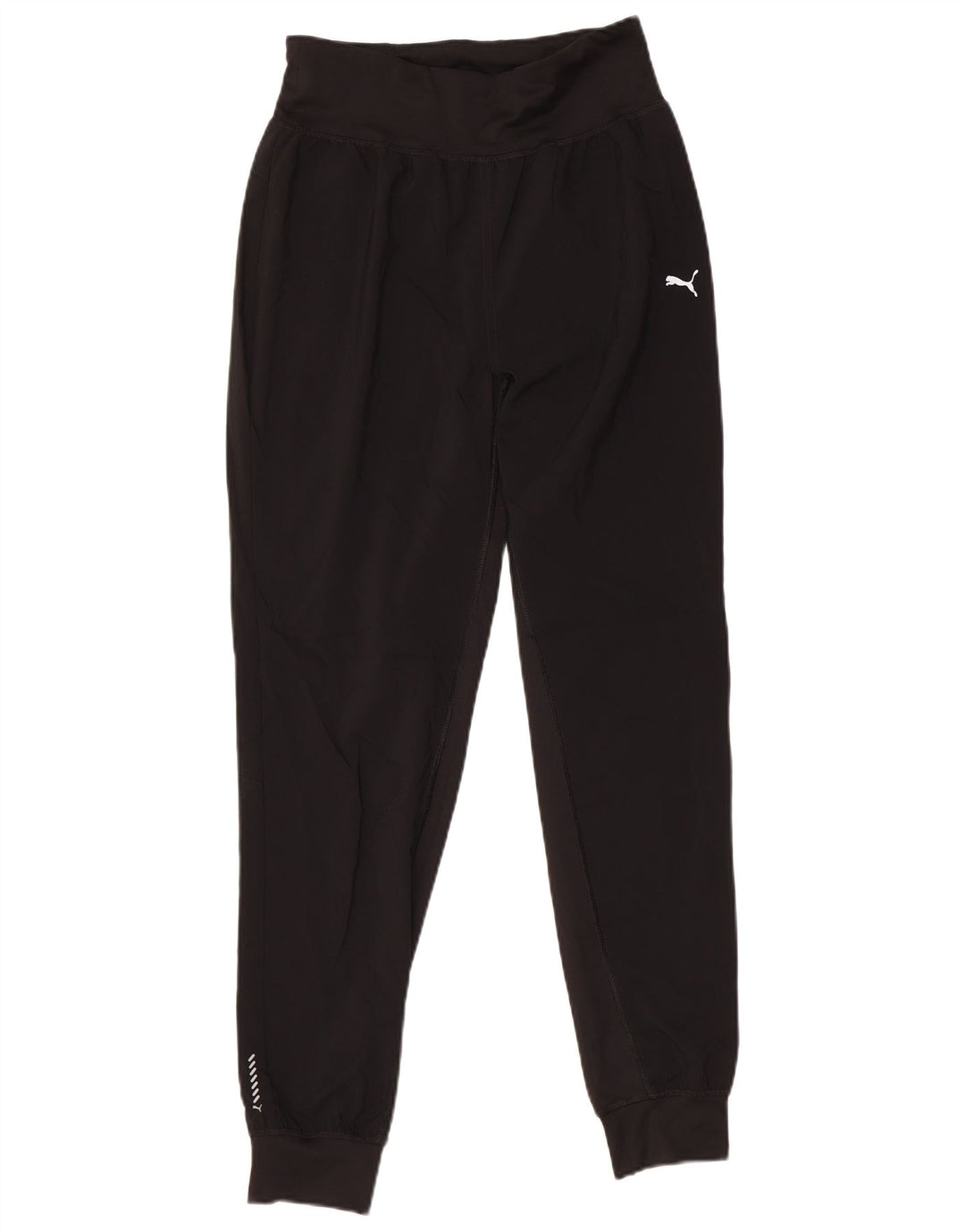 PUMA Womens Tracksuit Trousers Joggers UK 10 Small  Black Polyester
