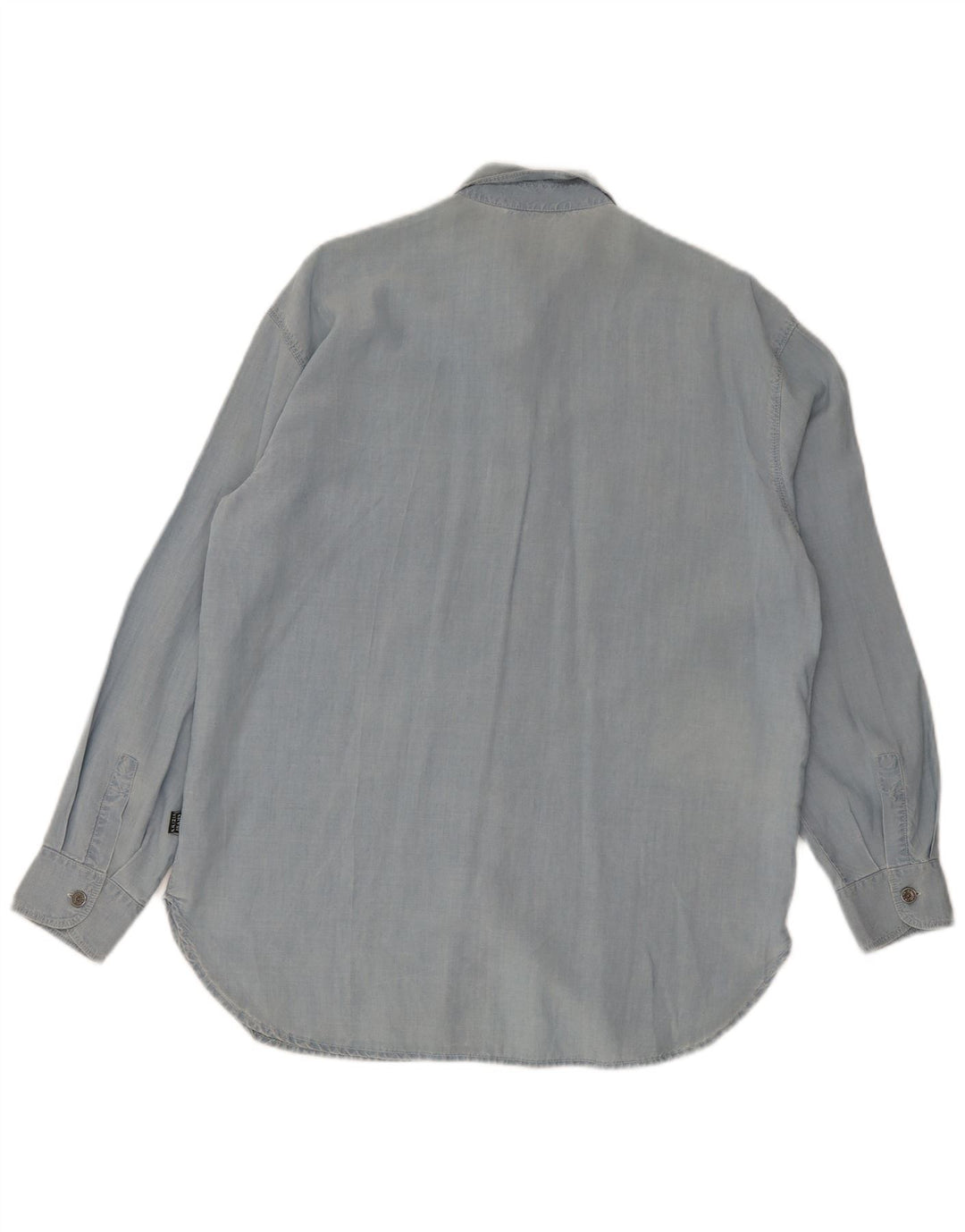 Krizia Jeans Womens Shirt IT 42 Medium Blue