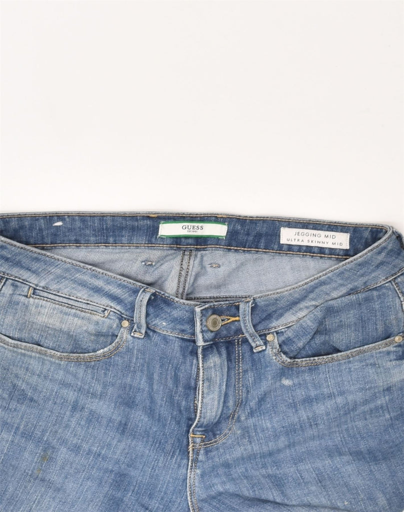 GUESS Mens Jegging Jeans W27 L32 Blue Cotton | Vintage Guess | Thrift | Second-Hand Guess | Used Clothing | Messina Hembry 