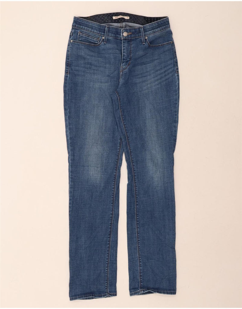 LEVI'S Womens 525 Straight Jeans US 10 Large W30 L33 Blue Cotton Vintage Levi's and Second-Hand Levi's from Messina Hembry 