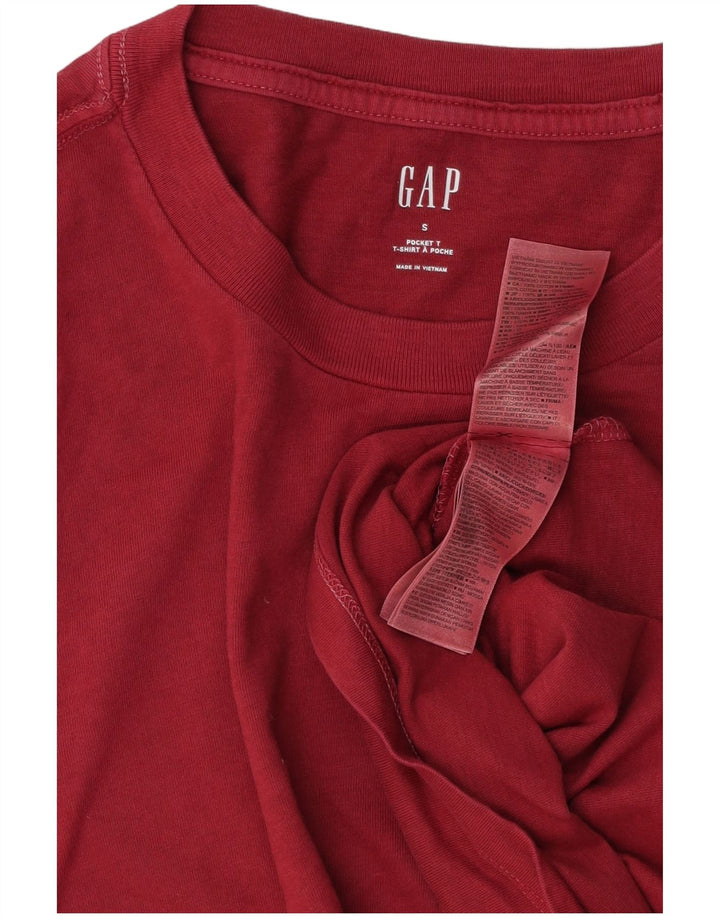 Gap Mens T-Shirt Top Small Red Cotton