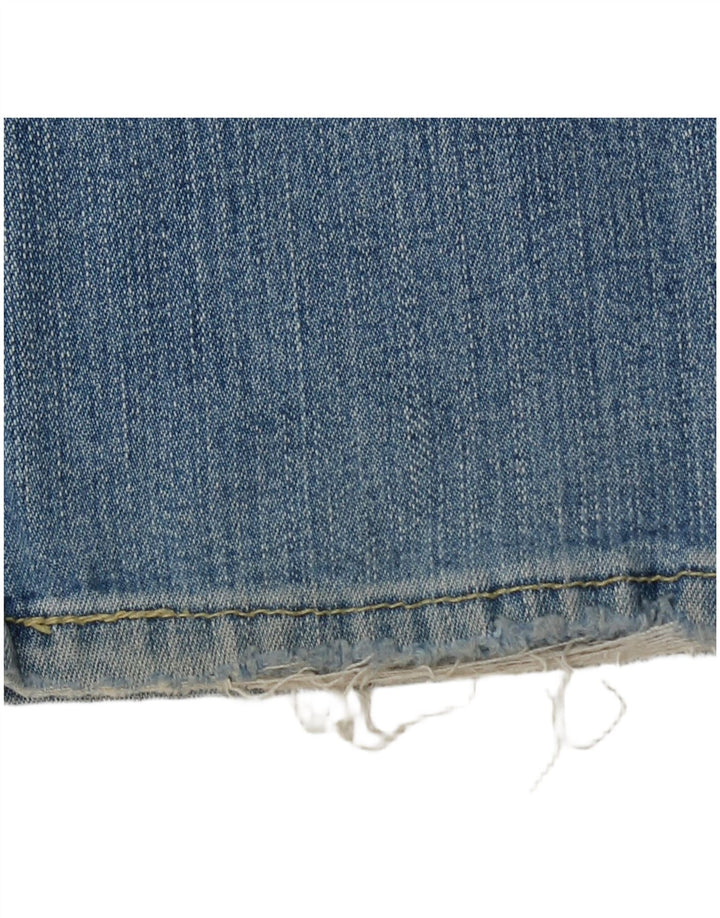 Levi's Womens 519 Flared Jeans US 11 Large W32 L30 Blue Cotton