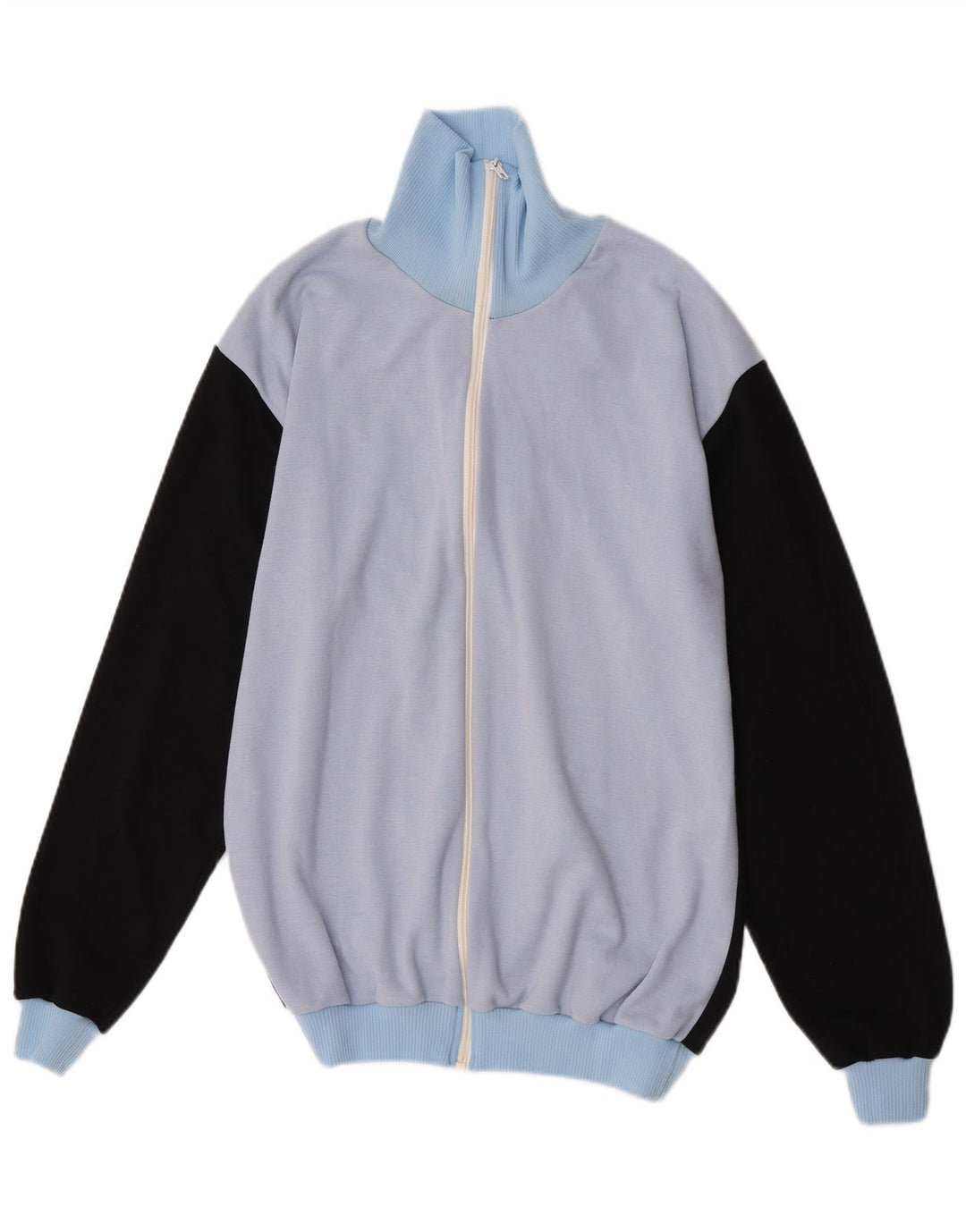 Apart Mens Tracksuit Top Jacket EU 52 Large Blue Colourblock
