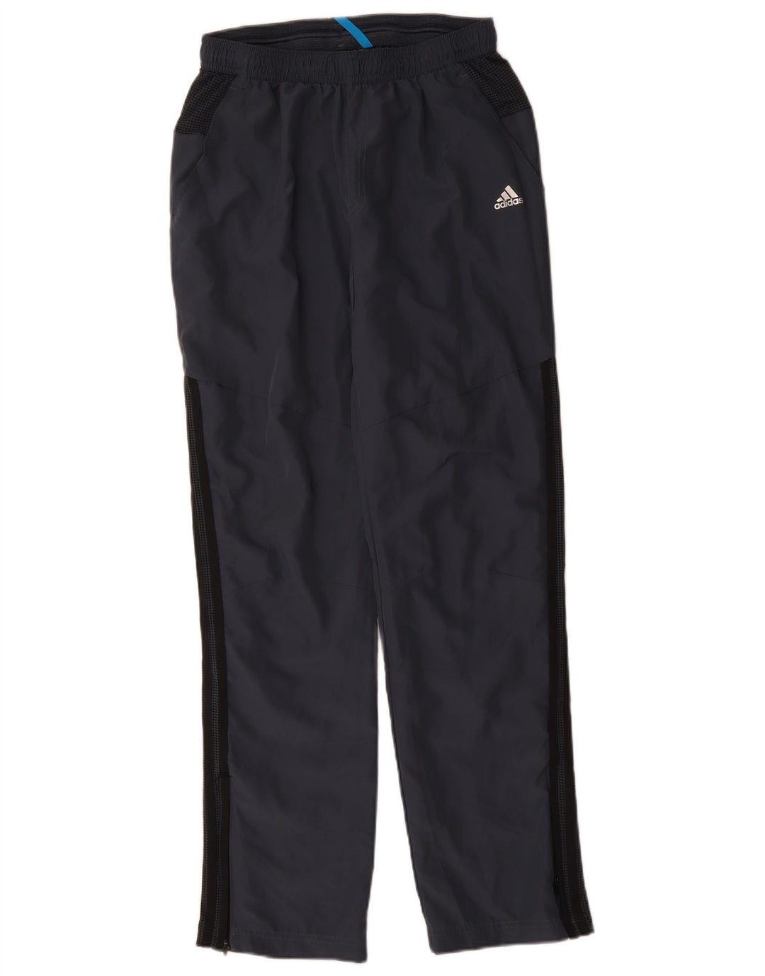 Adidas Mens Climacool Tracksuit Trousers Medium Navy Blue Polyester