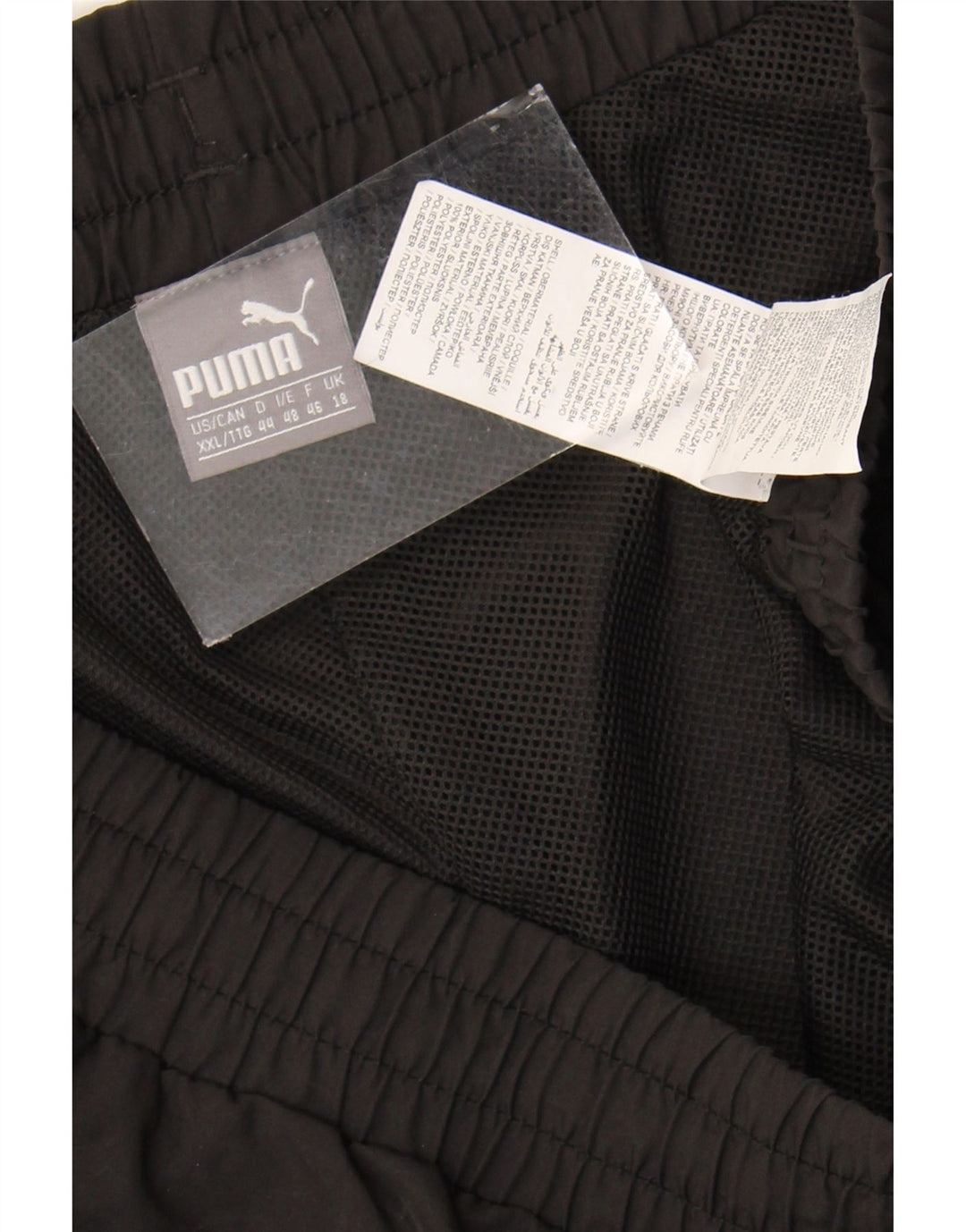Puma Womens Sport Shorts UK 18 XL Black Polyester