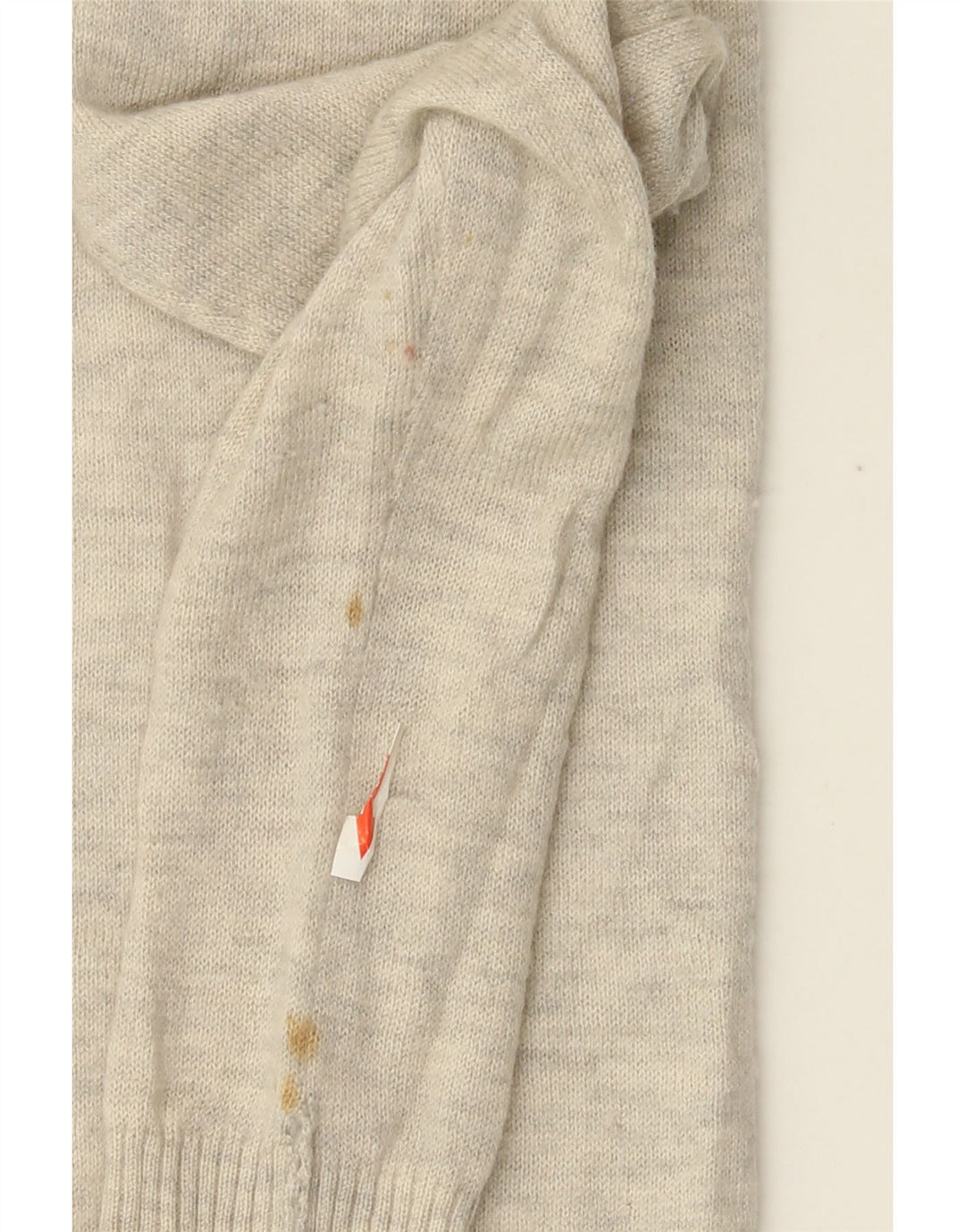 Fat Face Womens Longline Open Cardigan Sweater UK 10 Small Grey Flecked