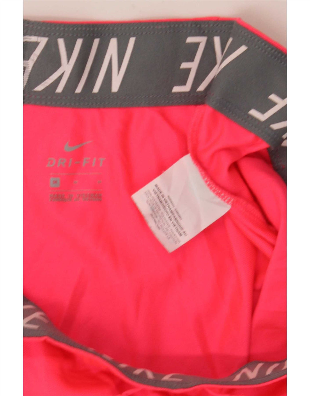 Nike Womens Dri Fit Sport Shorts UK 14 Medium Pink Polyester