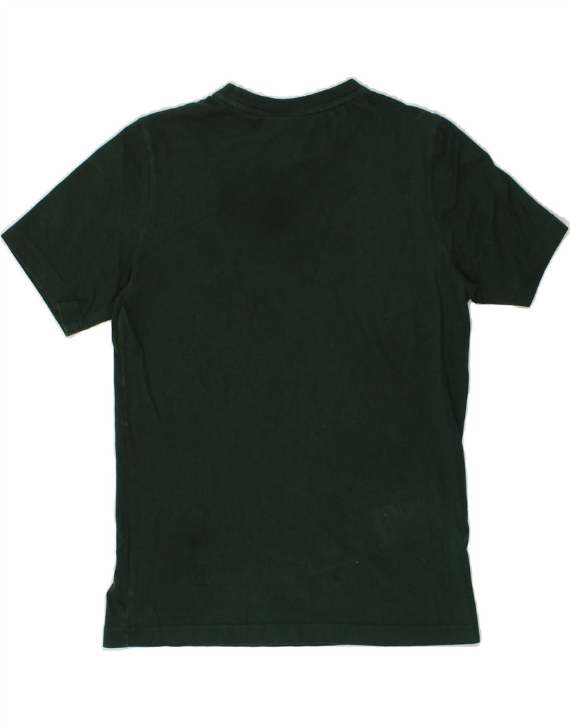ADIDAS Womens Graphic T-Shirt Top UK 12 Medium Green | Vintage Adidas | Thrift | Second-Hand Adidas | Used Clothing | Messina Hembry 