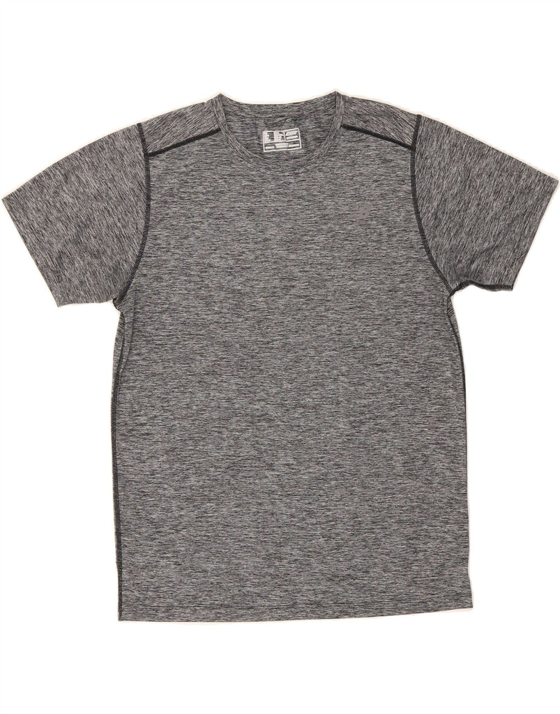 NEW BALANCE Mens T-Shirt Top Large Grey Polyester Vintage New Balance and Second-Hand New Balance from Messina Hembry 